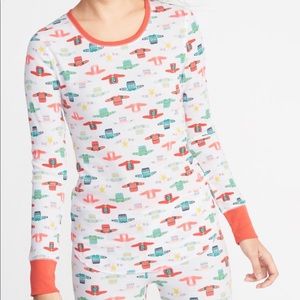 Old Navy Thermal Christmas Sweater PJ Set Large